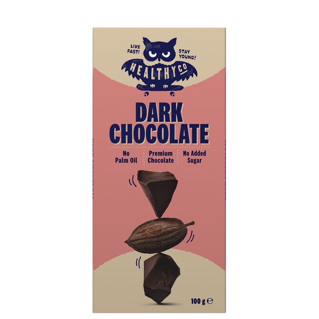 Chokoladekage 100 g Dark Chocolate